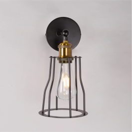 Artux Aplique de Pared Metal SKD-W1000 Estilo Industrial Retro para Comedor Dormitorio Cocina Oficina Restaurante Cafetería