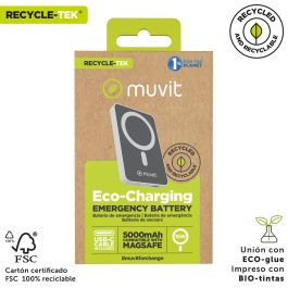 Powerbank Muvit for Change DP51AQ-R Blanco 5000 mAh