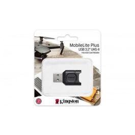 Kingston Technology MobileLite Plus lector de tarjeta Negro USB 3.2 Gen 1 (3.1 Gen 1) Type-A