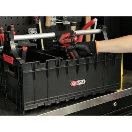 KS TOOLS 850.0394F Caja de herramientas abierta SCM vacía con asa de transporte