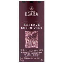 Castillo Ksara Bekaa Valley Convent Reserve - Vino tinto del Líbano