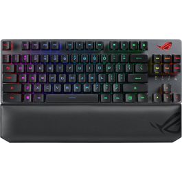 ASUS ROG STRIX SCOPE RX TKL DX Teclado Gaming Inalámbrico y Alámbrico AZERTY Francés Mecánico RGB Negro