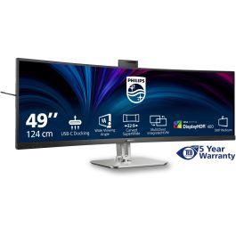 Philips 49B2U5900CH Monitor Curvo 48.8" Dual QHD 5120x1440 VA 32:9 4ms 75Hz USB-C HDR