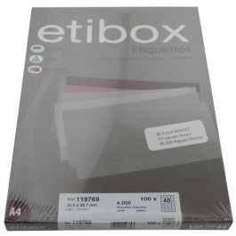 Etiquetas Adh.Impr. A4 Blanca Caja 100H C.Romos 52,5X29,7 Mm 4.000 Uds. Precio: 8.79000023. SKU: B1K478ES2L