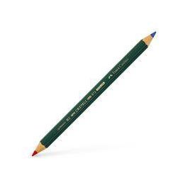 Faber Castell 64317 Lápiz Grueso Bicolor Rojo/Azul Punta Ø 5,4 mm Precio: 12.79000008. SKU: S8421563