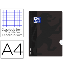 Oxford Libreta Escolar Openflex tapa flexible Optik Paper 48 hojas Din A4 Cuadro 5 mm Negro Precio: 4.99000007. SKU: B16E6Y7NAP