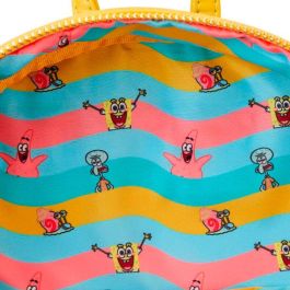 Loungefly Mochila Bob Esponja Casa de la Piña 26cm Cuero Vegano con Correas Ajustables