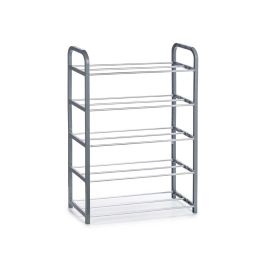Kipit Zapatero de Metal y Plástico, 5 Estantes, para 15 Pares de Zapatos, Alta Resistencia, Colores Surtidos, 50x19x68 cm (24 Unidades)