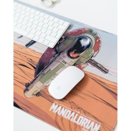 ERIK Alfombrilla Gaming Boba Fett The Mandalorian Star Wars, 80x35cm, Impermeable y Antideslizante para Teclado y Ratón