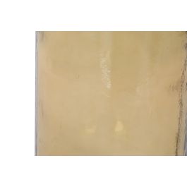 DKD Home Decor Jarrón Alpino Amarillo Natural 25 x 75 x 25 cm