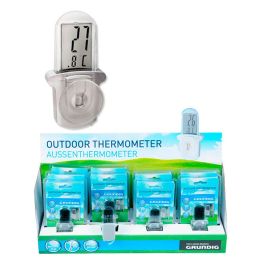 Grundig Termómetro Exterior Digital con Ventosa Pantalla LCD Funciona con Pilas Rango -20ºC a 50ºC Precio: 6.89000015. SKU: B17PT2CDSY