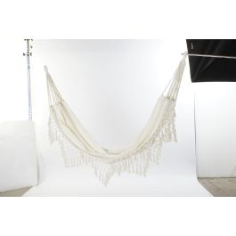 Hamaca Terraza Y Jardin DKD Home Decor Beige 130 x 0.5 x 200 cm