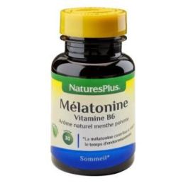 NATURES PLUS Melatonina 0.975mg + Vitamina B6 para Reducir Tiempo de Sueño 30 Comprimidos Sublinguales Menta Precio: 13.4999997. SKU: B1CT87JG5G