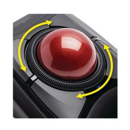 Kensington ExpertMouse Trackball Inalámbrico, Óptico, RF Wireless + Bluetooth, 400 DPI, Ambidextro, Negro