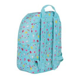 Mochila Escolar Safta Turquesa