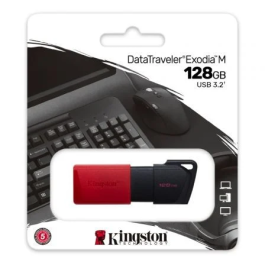 Kingston DTXM/128GB Pendrive 128GB USB 3.2 Gen 1 Negro/Rojo