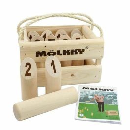 Tactic Molkky Bowling Game Versión de Lujo - Juego de Habilidad y Puntería para Exterior con 12 Bolos Numerados Familiar Mixto +7 años Precio: 65.49999951. SKU: B1CJMPHA6M