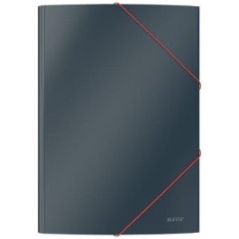 Leitz Carpeta de 3 Solapas Cosy DIN A4 de Cartón con Gomas, Color Gris – Organizador de Documentos Premium Precio: 9.5900002. SKU: B1A3SG9KJF