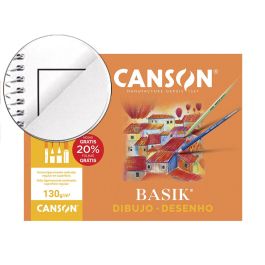 Canson Minipack Dibujo Basik 10 Hojas 130 gr. Recuadro 24x32 cm -Sobre Unitario- Precio: 2.50000036. SKU: B1C9ABV5JW