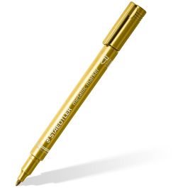STAEDTLER Rotulador metálico color oro, punta redonda, trazo de 1-2 mm Precio: 13.50000025. SKU: B1HYJSA7J3