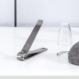 Cosmetic Club Barber Shop Cortauñas Acero Inoxidable para Uñas Gruesas, Corte Preciso 8x1,5 cm