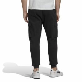 Pantalón Largo Deportivo Adidas Essentials Fleece Negro Hombre