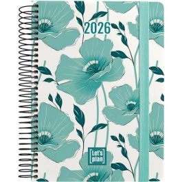 Agenda Anual (2026) Grafoplas Design Espiral Tapa Extra Con Goma A5 210X150 D/P Poppy Precio: 13.98999943. SKU: B1B3WS3YTL