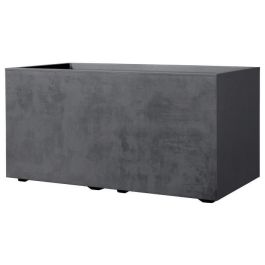 Jardinera Muret - DEROMA - Millennium R - Antracita - Con reserva de agua - 79 cm
