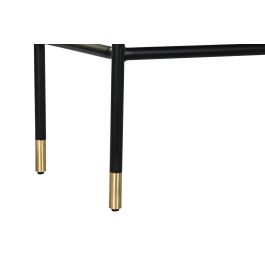 DKD Home Decor Armario Moderno Blanco Negro 180x75x40 cm 2 Puertas Madera MDF