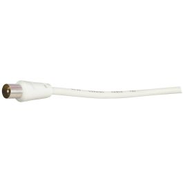 Elbe CA-4002-ANT Cable Coaxial Antena TV 1,5 Metros con Filtro 100Hz para Mejor Calidad de Imagen y Sonido