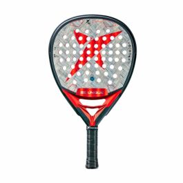Pala de Pádel Drop Shot Conqueror Attack 1.5 Gris Fibra de carbono