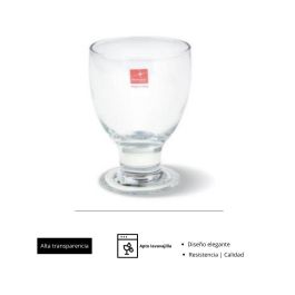 R. Ciao Copa de Agua de Cristalería, Altura 123 mm, Capacidad 24 cl, Colección R.CIAO (Set de 12)