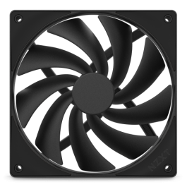 NZXT F140Q Carcasa del ordenador Ventilador 14 cm Negro 1 pieza(s)