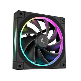 Deepcool Ventilador Caja FL12 ARGB 120 mm Negro con Iluminación ARGB para PC
