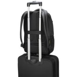 Targus Citygear Mochila para Portátil hasta 17.3 pulgadas, Resistente, Protección Dome, Compartimentos Tablet, Ergonómica, Negra