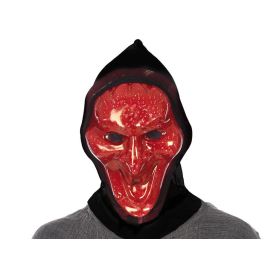 Máscara Roja Con Capucha Negra De Pvc Para Disfraces De Demonio Halloween Adulto Accesorio Precio: 1.49999949. SKU: B1KGMX57YX