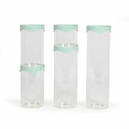 Livoo MEN399 Juego de 5 Tarros de Almacenamiento