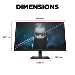 HP OMEN 24 Monitor Gaming 23.8" FHD 165Hz