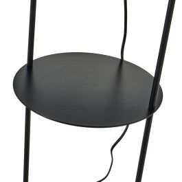 Lámpara de mesa Negro Metal 60 W 220-240 V 22 x 22 x 150 cm