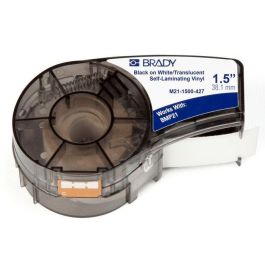 Brady Cinta de Vinilo Autolaminable para Impresoras BMP21-PLUS, BMP21-LAB, BMP21, IDPAL, LABPAL 38.10 mm x 4.30 m Precio: 90.79000018. SKU: B16FE5RY37