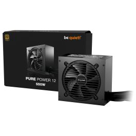Be Quiet! PURE POWER 12 550W 80 PLUS Gold Fuente de Alimentación ATX 3.1 No Modular para PC