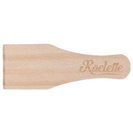 Espátula para raclette de madera x4