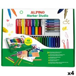 Set de Rotuladores Alpino MARKER STUDIO Multicolor 48 Piezas (4 Unidades) Set de Rotuladores Alpino MARKER STUDIO Multicolor 48 Piezas (4 Unidades) Precio: 57.49999981. SKU: B1G7HTVGCX