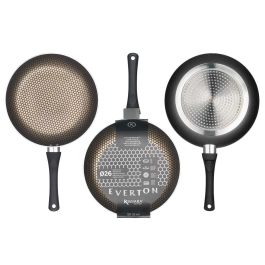 Sartén de Inducción Antiadherente Panel Abeja 26 cm Kinvara - Negro (6 Unidades) Sartén de Inducción Antiadherente Panel Abeja 26 cm Kinvara - Negro (6 Unidades)
