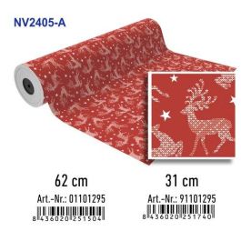 Papel De Regalo Bobina Basika 31 Cm X 80 M (2 Kg Aprox.) Navidad (Nv2405-A 31 Cm) Precio: 10.50000006. SKU: B189KF5DQR