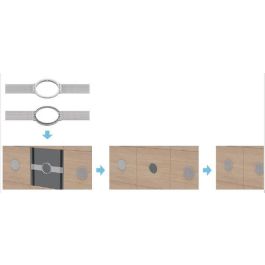 Vivolink VLSPMTC Refuerzo Metálico para Montaje de Placas de Techo Blando