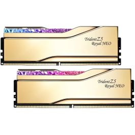 G.Skill F5-8000J3848H16GX2-TR5NG Trident Z5 Neo RGB 32GB (2x16GB) DDR5 8000MHz CL38 para AMD EXPO Precio: 273.78999967. SKU: B168QHED25