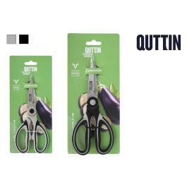 Quttin Tijera Bimaterial Descaps Esmerald 21x9.5 cm (12 Unidades)