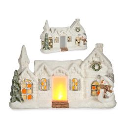 Casa Ceramica Nevada Luz Con Muñeco Krist+ 13X26CM (2 Unidades) Precio: 58.49999947. SKU: B1KKHXXMX6
