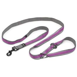 Correa manos libres - KURGO - QUANTUM - 6 posiciones - 120 a 180 cm - Morado